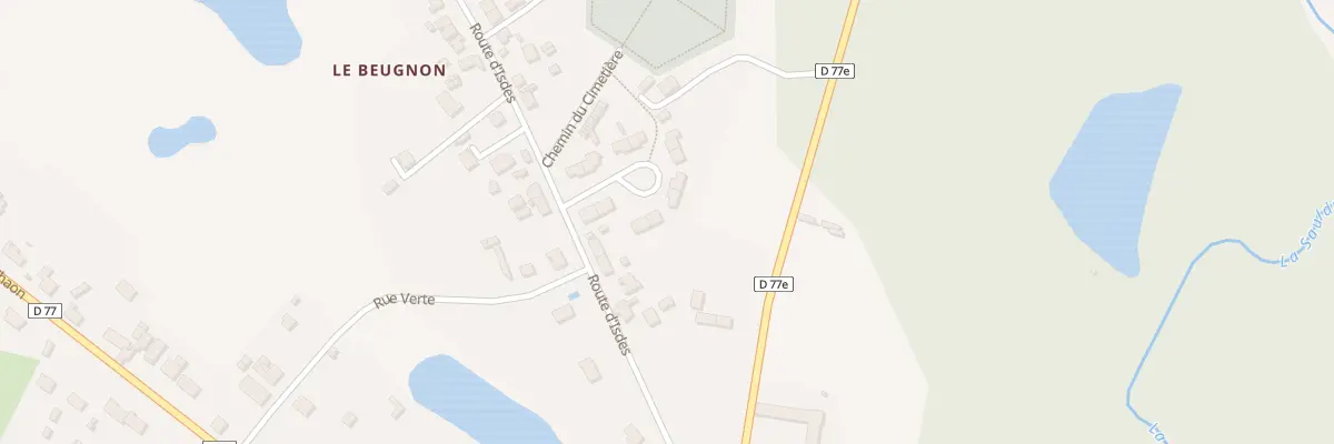 Plan du 9 Lot Le Beugnon à Brinon-sur-Sauldre