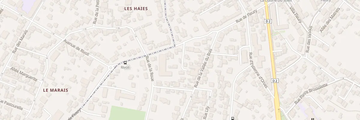 Plan du 145 Rue de Fleury à Clamart