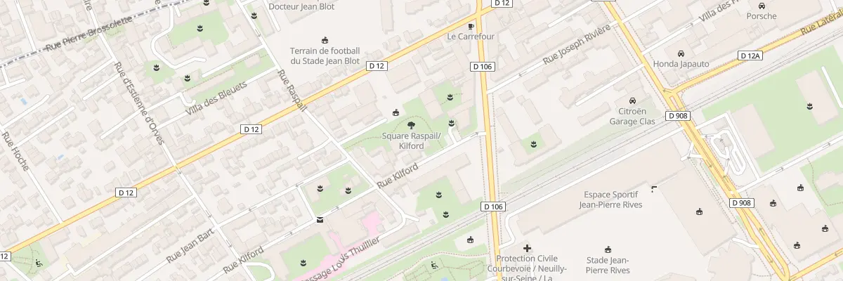 Plan du 59 Rue Kilford à Courbevoie