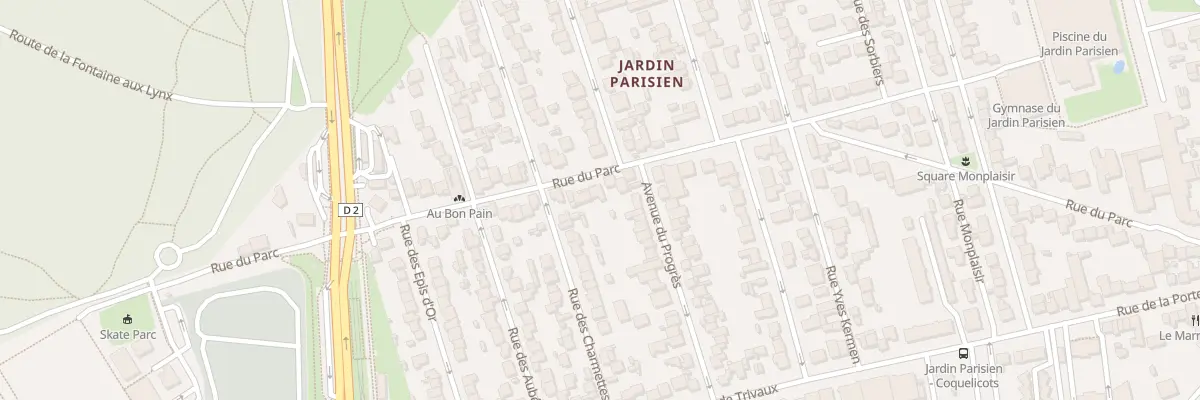 Plan du 79 Rue du Parc à Clamart