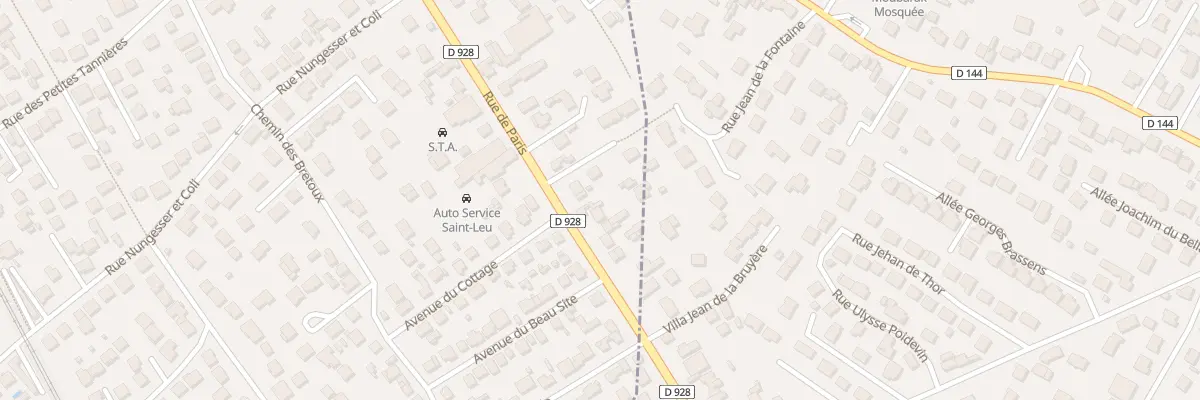 Plan du 171 Rue de Paris à Saint-Leu-la-Forêt