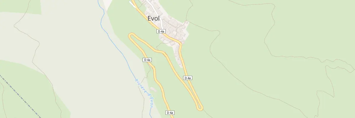 Plan du 274A Evol à Olette
