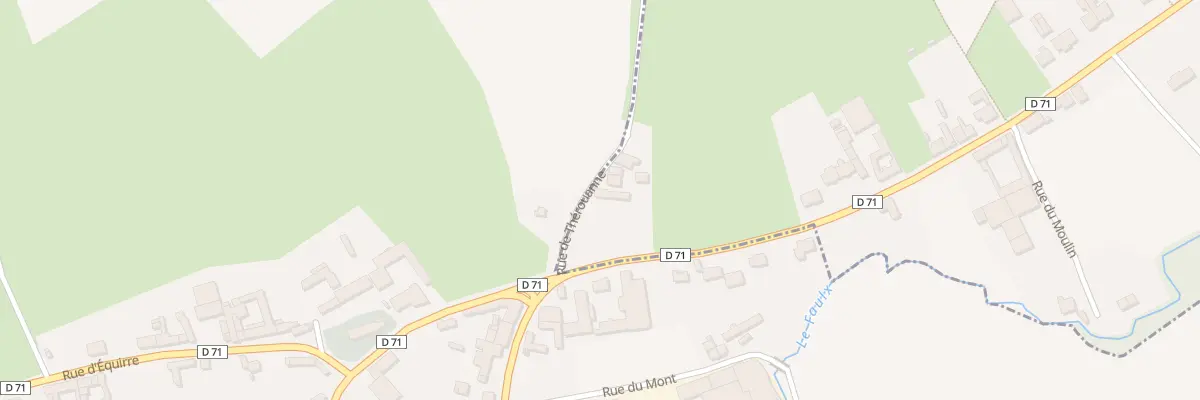 Plan du 3 Rue de Therouanne à Heuchin