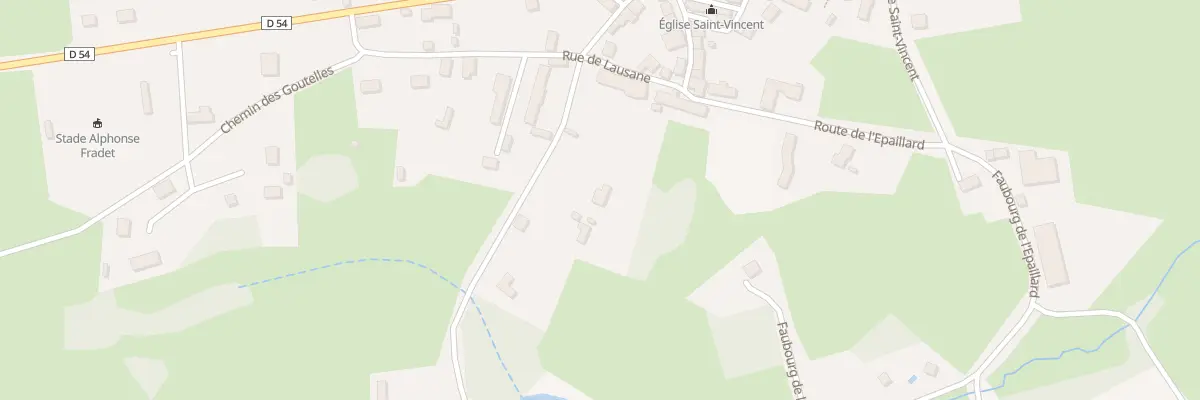 Plan du 13 Rte de Saint Marc à Peyrat-la-Nonière