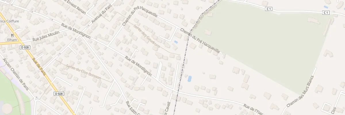 Plan du 11 Rue Notre Dame de Clery à Saint-Leu-la-Forêt