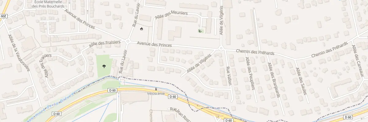 Plan du 9 Rue du Moulin de Grais à Verrières-le-Buisson