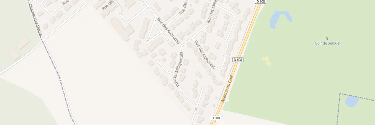 Plan du 17 Rue des Millepertuis à Salouël