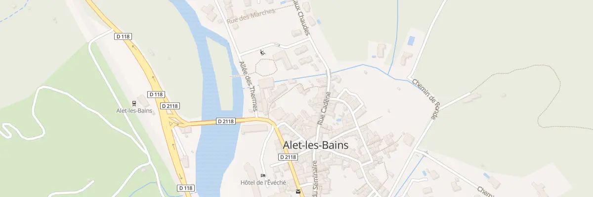 Plan du 4 Rue des Etigneries à Alet-les-Bains