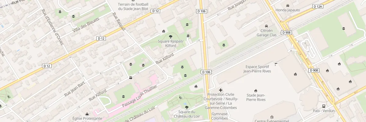 Plan du 42 Rue Kilford à Courbevoie