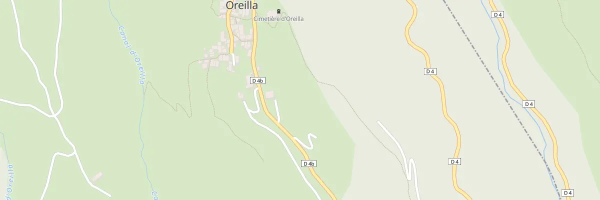 Plan du 5001F Le Village à Oreilla