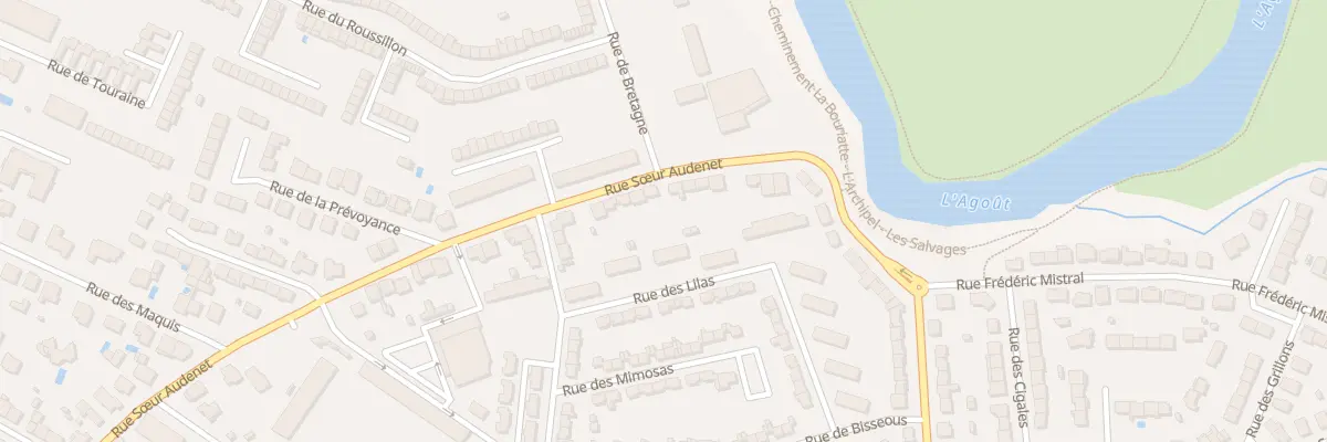 Plan du 178 Rue Soeur Audenet à Castres