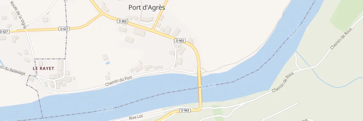 Plan du 5132 Port d’Agrès à Saint-Parthem