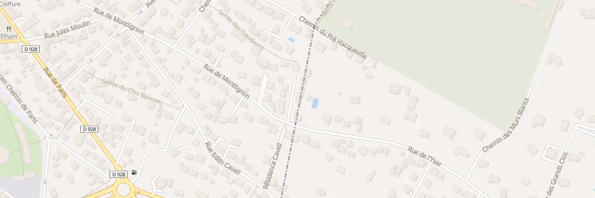 Plan du 6 Rue Notre Dame de Clery à Saint-Leu-la-Forêt