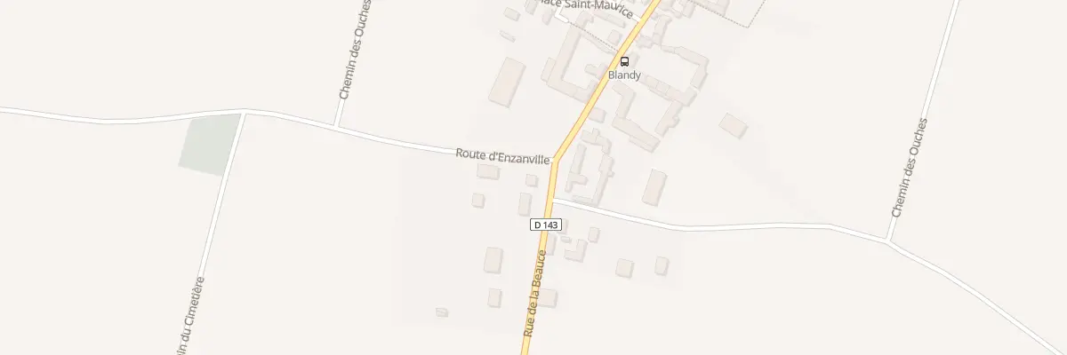 Plan du 28A Rue de Beauce à Blandy