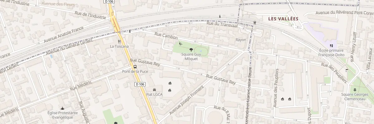 Plan du 15B Rue Gustave Rey à La Garenne-Colombes