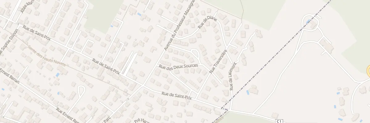Plan du 17 Rue des Deux Sources à Saint-Leu-la-Forêt