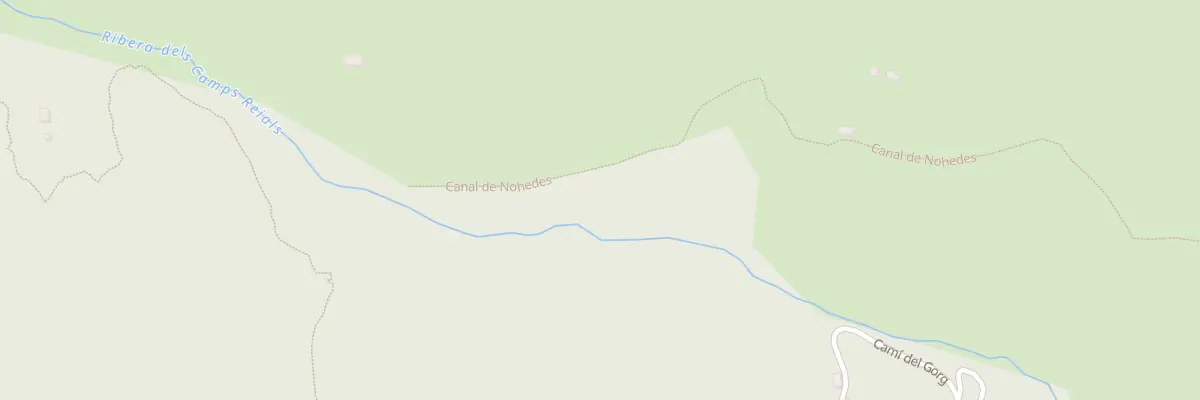 Plan du 5002F Les Illes Enterrades à Nohèdes