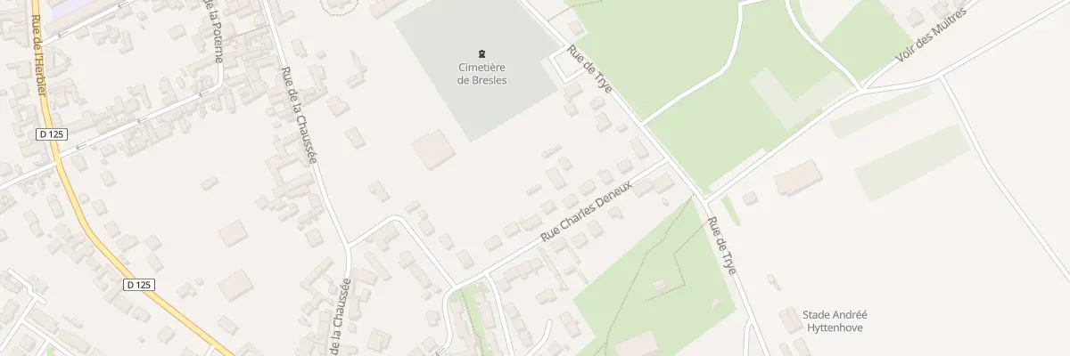 Plan du 21B Rue Charles Deneux à Bresles