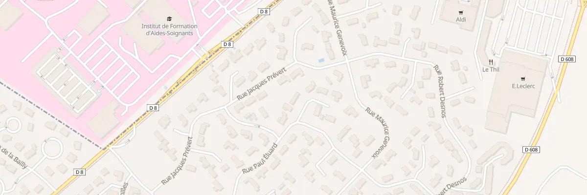 Plan du 15 Rue Paul Eluard à Salouël