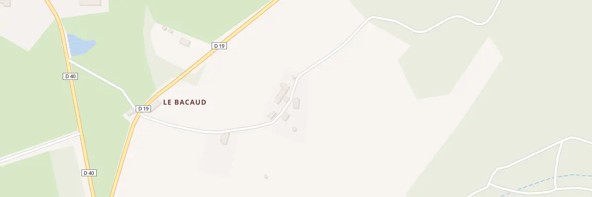 Plan du 5119 Le Bacaud à Saint-Alpinien