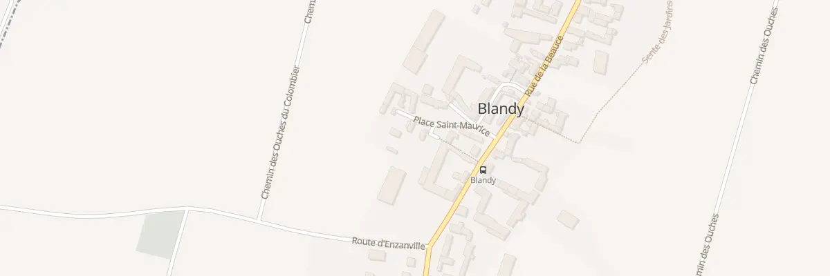 Plan du 4 Pl Saint-maurice à Blandy