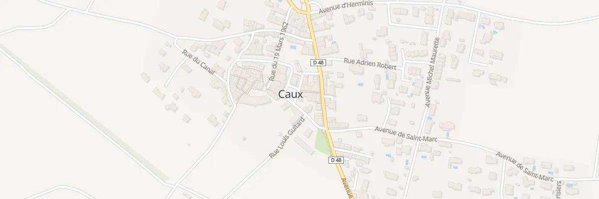 Plan du 3 Pl de la Poste à Caux-et-Sauzens