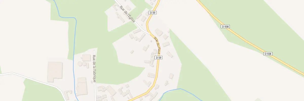 Plan du 19 Rue de Haut à Outrebois