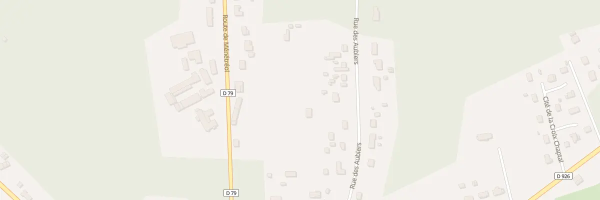 Plan du 19 Rue des Aubiers à Neuvy-sur-Barangeon