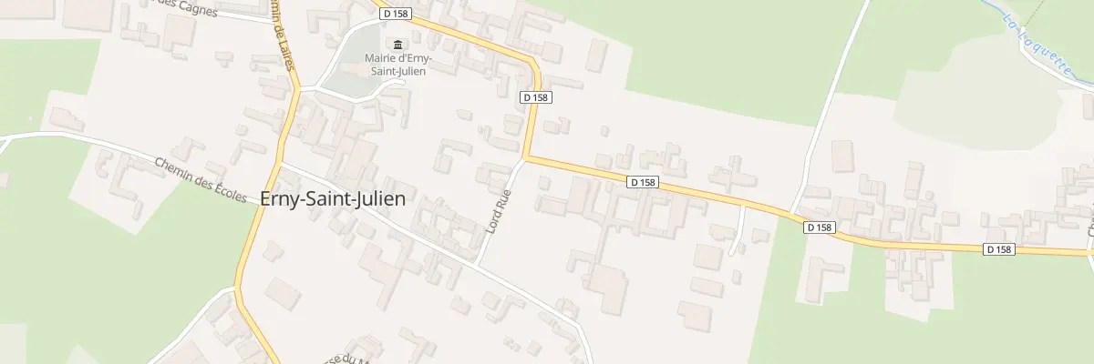 Plan du 6 Rue Basse Boulogne à Erny-Saint-Julien