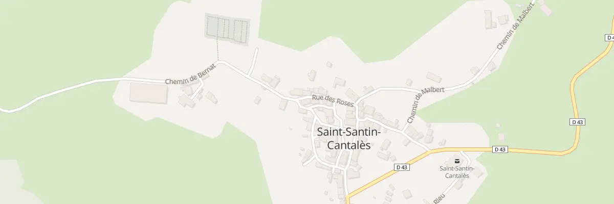 Plan du 5040 Le Bourg à Saint-Santin-Cantalès