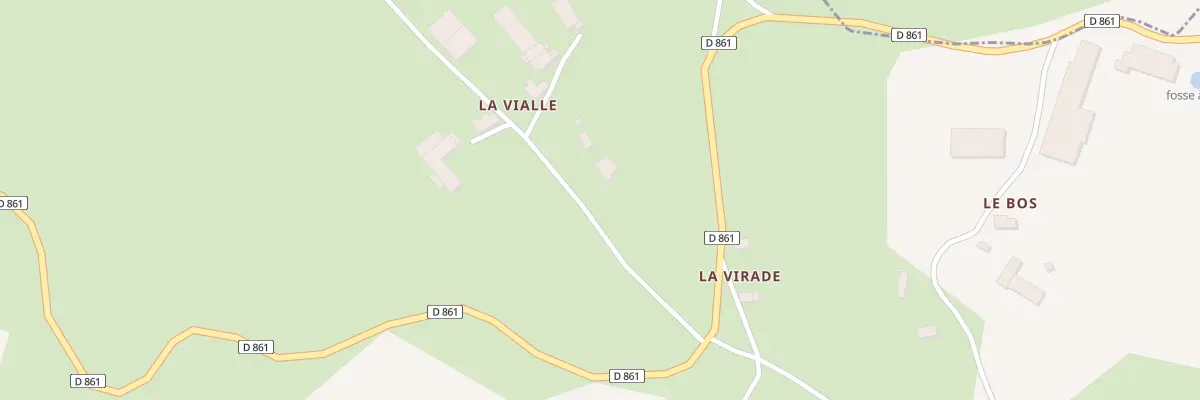 Plan du 6055 Lavialle à Omps