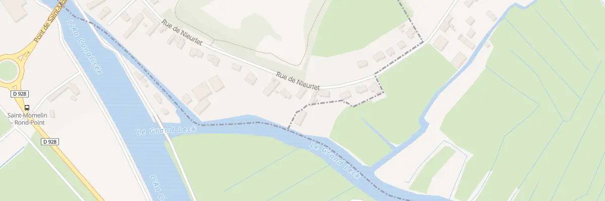 Plan du 40 Rue de Nieurlet à Nieurlet