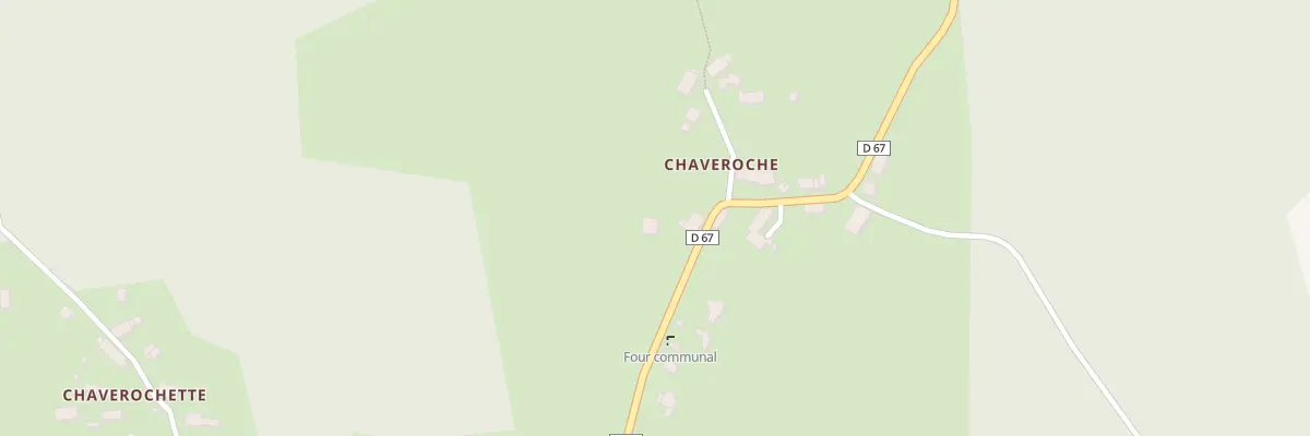 Plan du 4 Rue du Four à Chaveroche