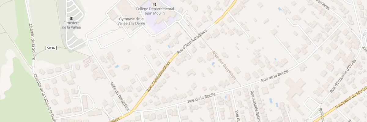 Plan du 67 Rue d’Amblainvilliers à Verrières-le-Buisson