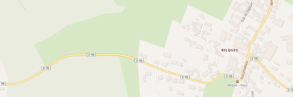Plan du 7 Rue d’Helfaut à Helfaut