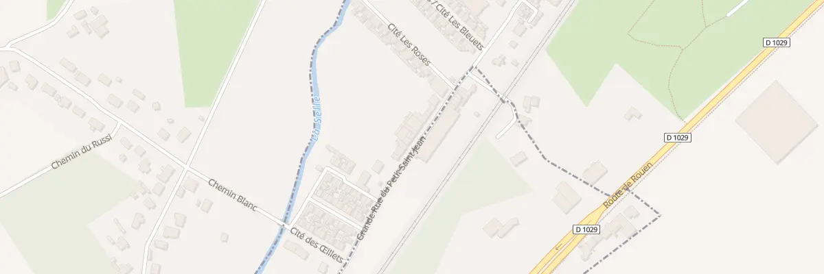 Plan du 320 Gr Grande Rue Petit St Jean à Amiens