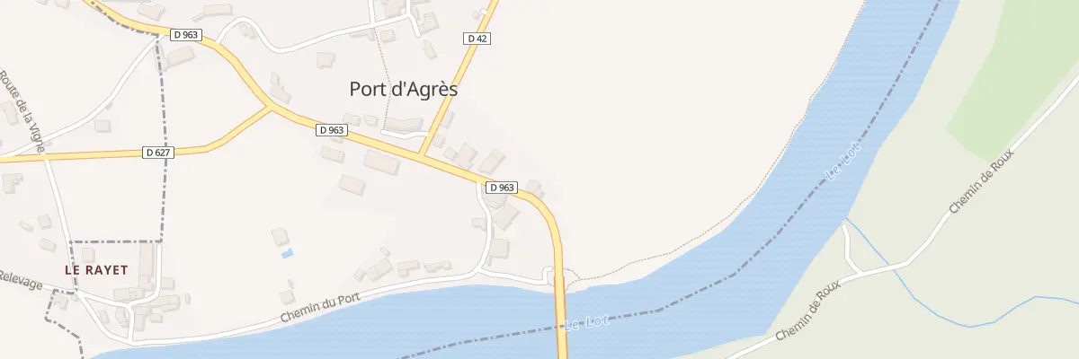 Plan du 5128 Port d’Agrès à Saint-Parthem