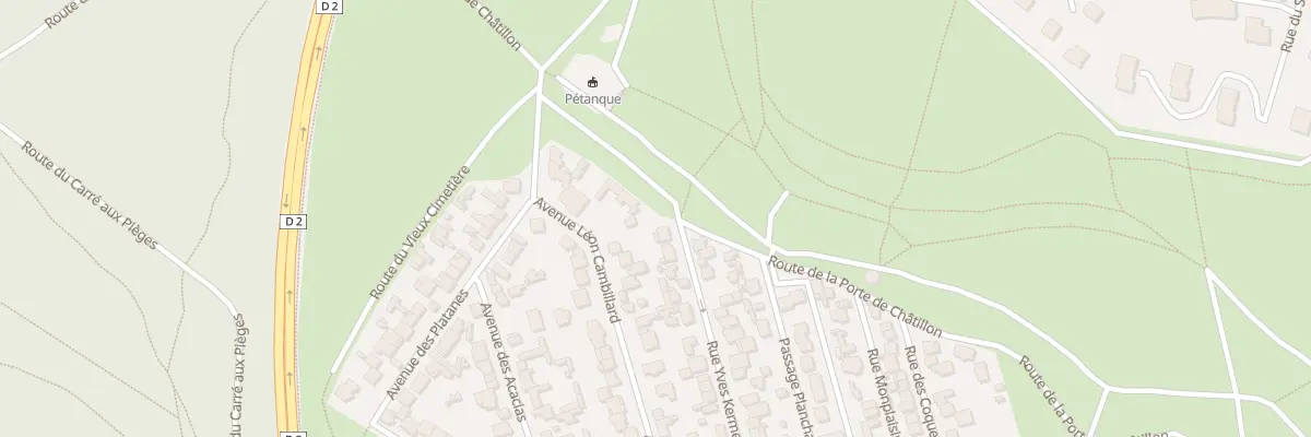 Plan du 61 Rue Yves Kermen à Clamart