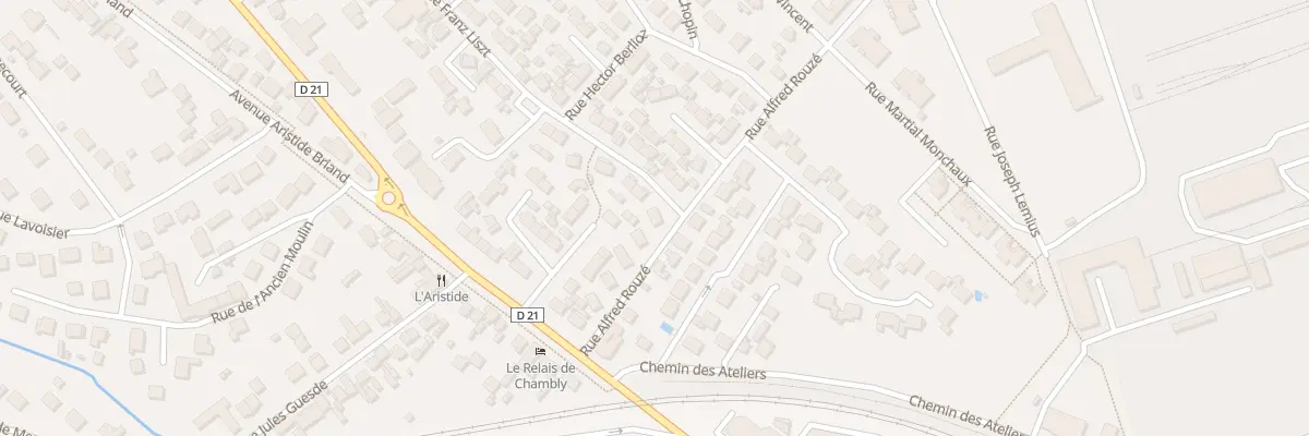 Plan du 3 Rue Franz Liszt à Chambly