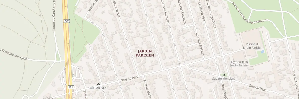 Plan du 46 Av Léon Cambillard à Clamart