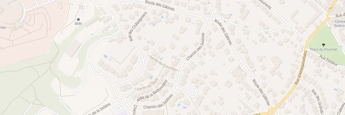 Plan du 18 Che des Justices à Verrières-le-Buisson