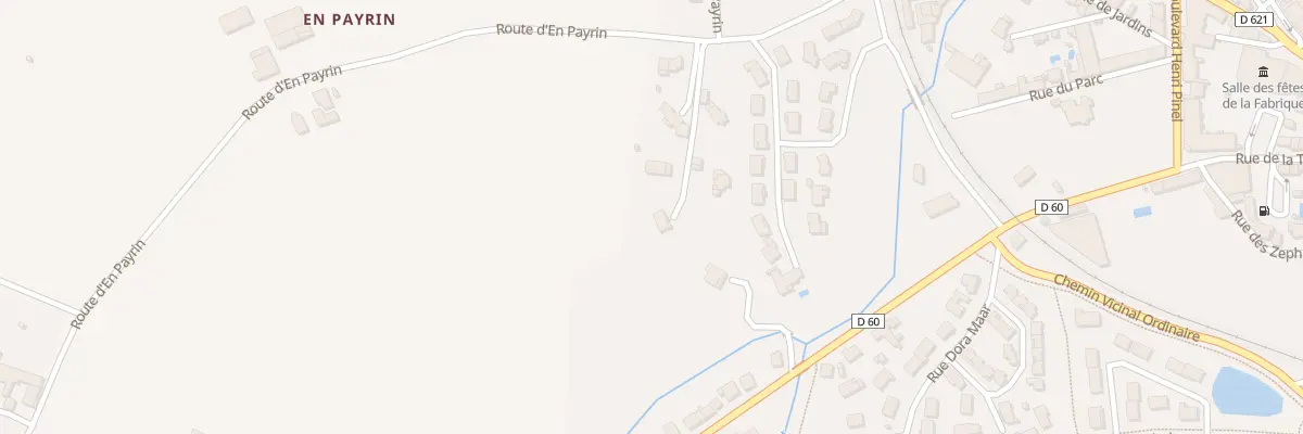 Plan du 132 Rte d’En Payrin à Labruguière