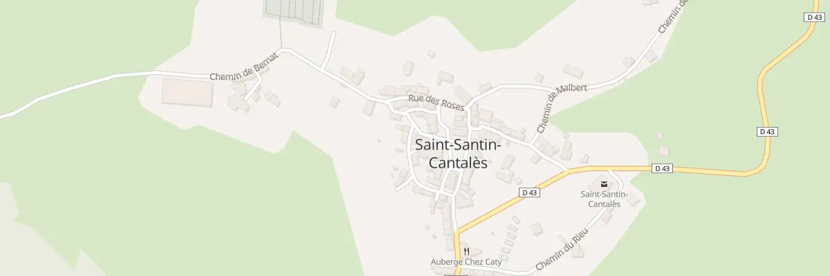 Plan du 5120 Le Bourg à Saint-Santin-Cantalès