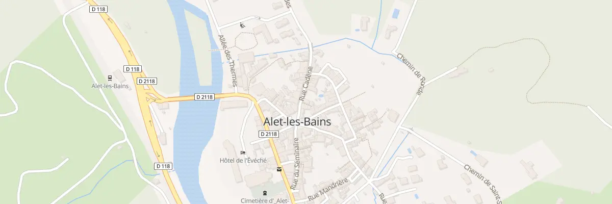 Plan du 4 Rue Cadene à Alet-les-Bains