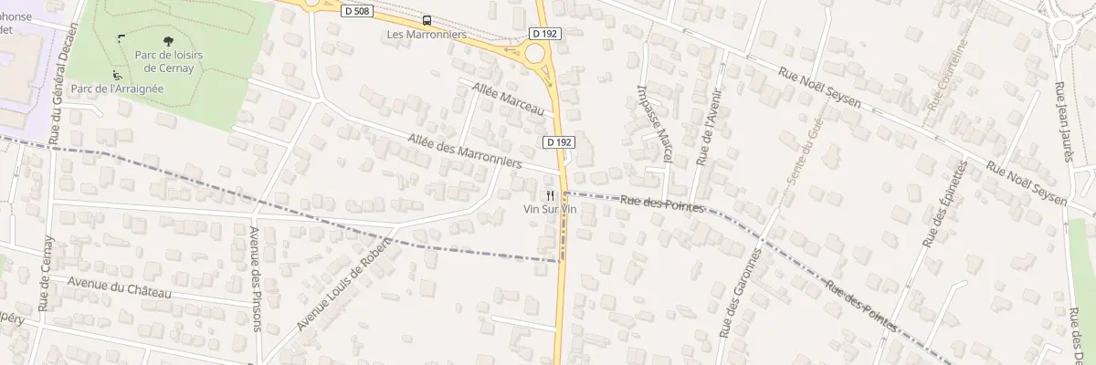 Plan du 118 Rue de Sannois à Ermont