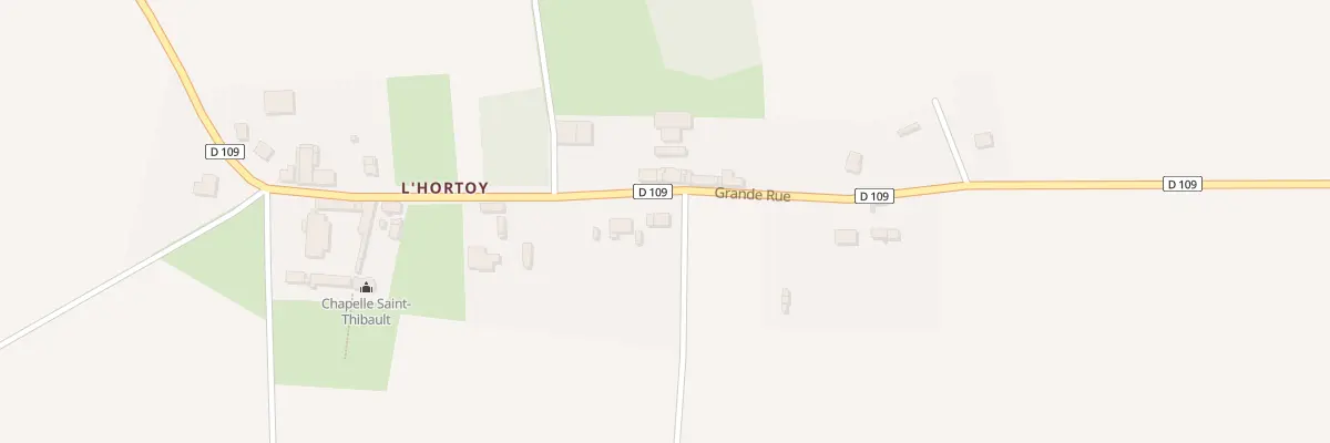 Plan du 13 Grande Rue à Lawarde-Mauger-l’Hortoy
