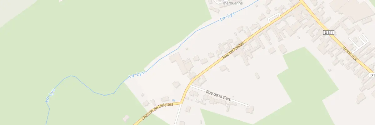 Plan du 27 Rue de Nielles à Thérouanne