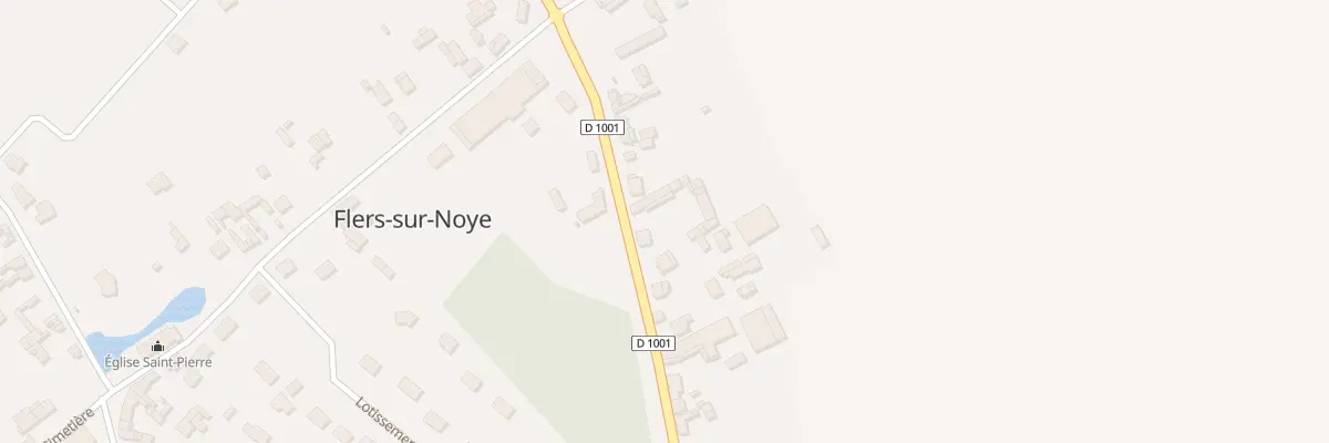 Plan du 35 Rte Nationale à Flers-sur-Noye
