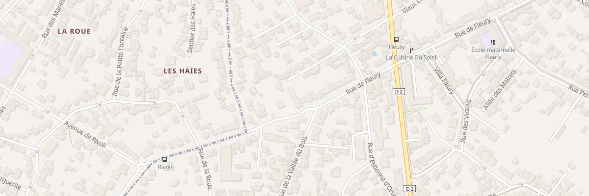 Plan du 108T Rue de Fleury à Clamart