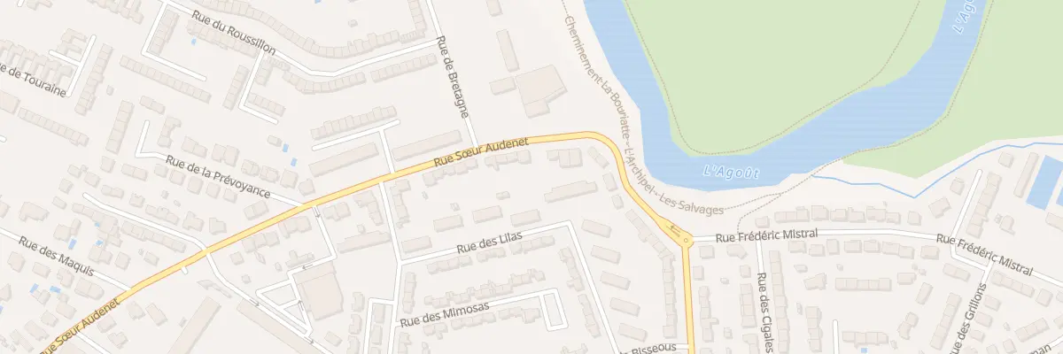 Plan du 186 Rue Soeur Audenet à Castres